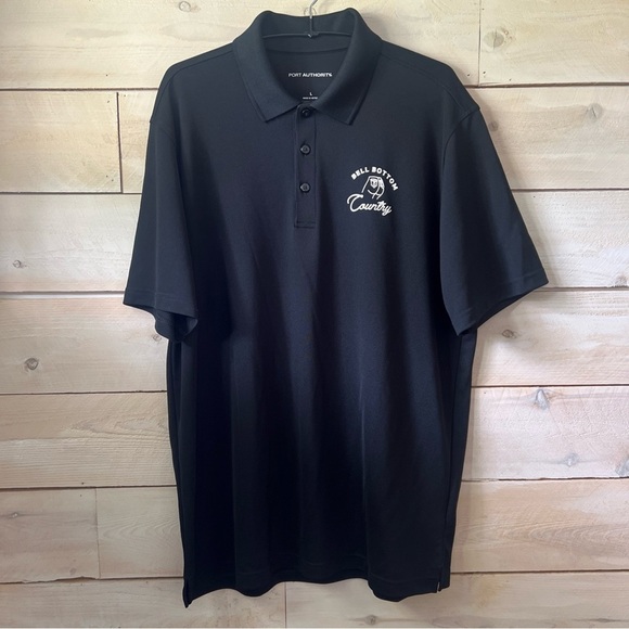 Lainey Wilson Bell Bottom Country Polo Men’s Sz L Crew Tour Rare - Picture 1 of 4